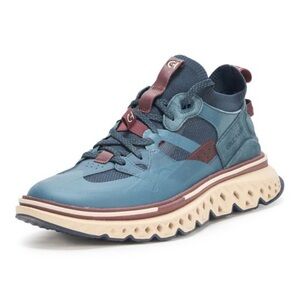 Cole Haan 5.Zerogrand Work Sneaker Orion Blue Burgundy Mens 10.5